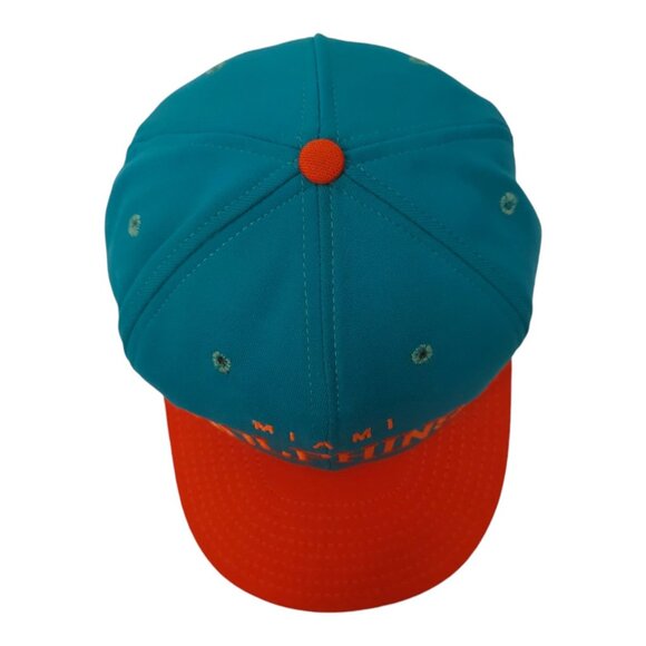 AJD Miami Dolphins Snapback Cap NFL Football Vintage 90s USA Made Embroidered - Picture 6 of 13